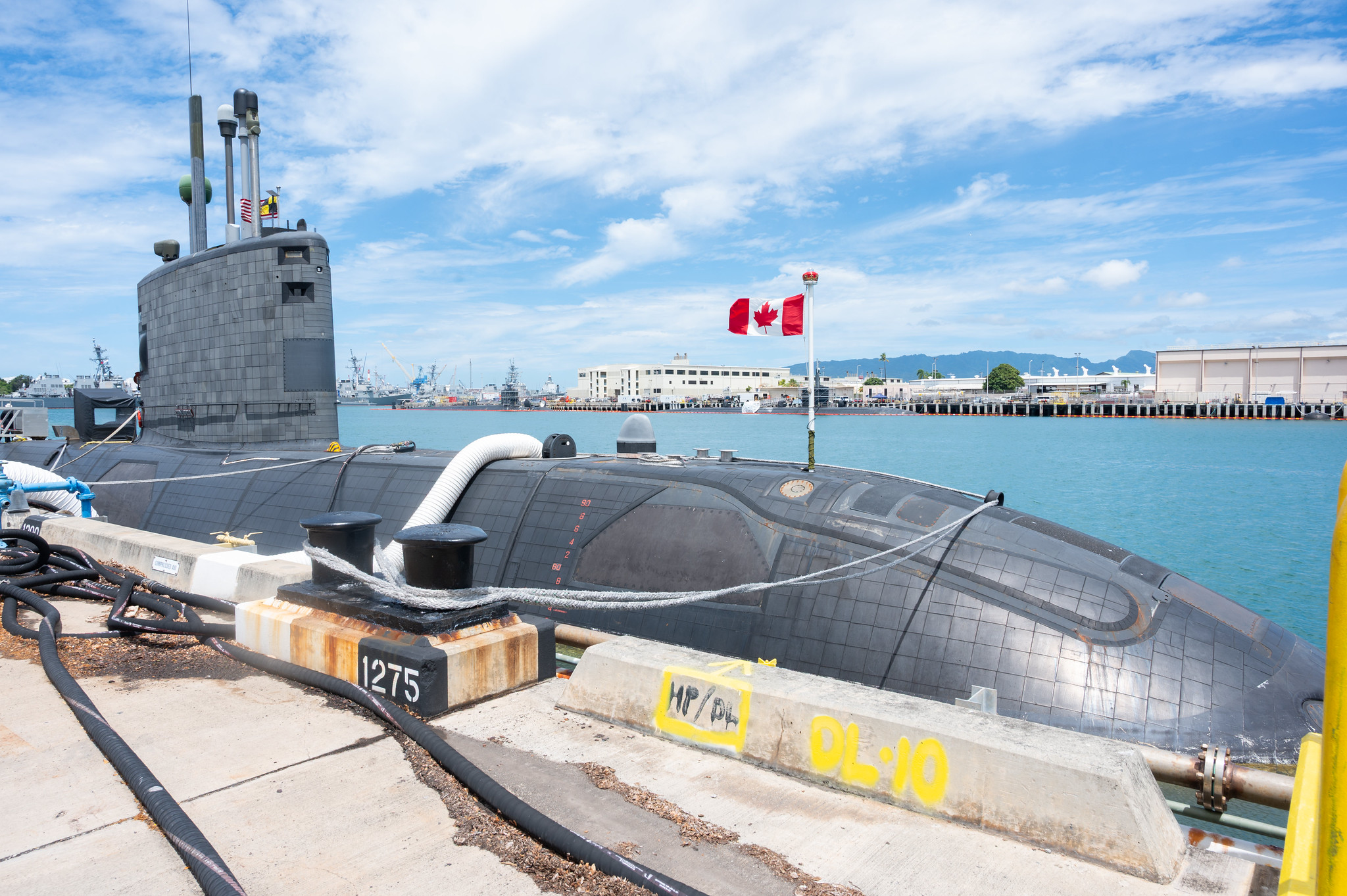 MCS Corner Brook (SSK 878) Canadian Navy Victoria-class long-range patrol submarine HMCS Corner Brook (SSK 878) during Exercise Rim of the Pacific (RIMPAC) 2026 at Joint Base Pearl Harbor-Hickham, June 30.